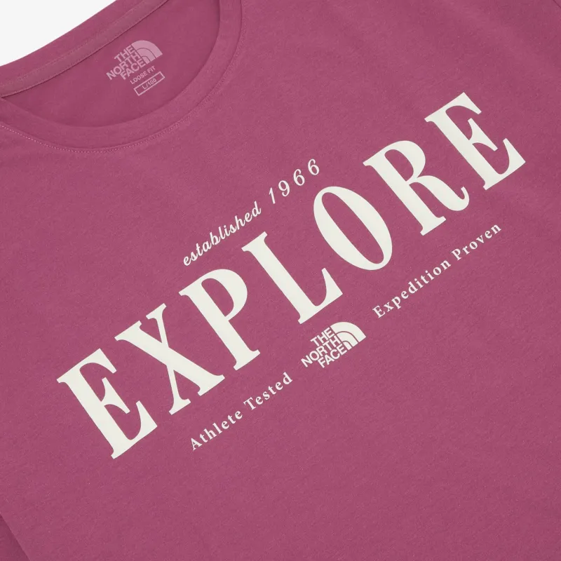 THE NORTH FACE T Shirt Unisex Rose Pink-3