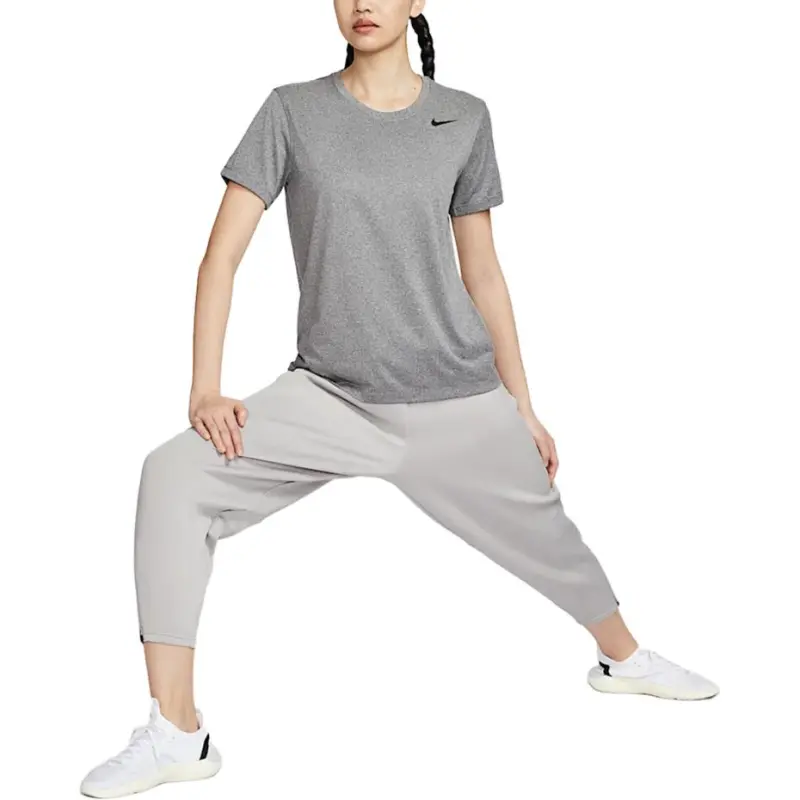 Nike Dri Fit T Shirt Women's Carbon Gray-2