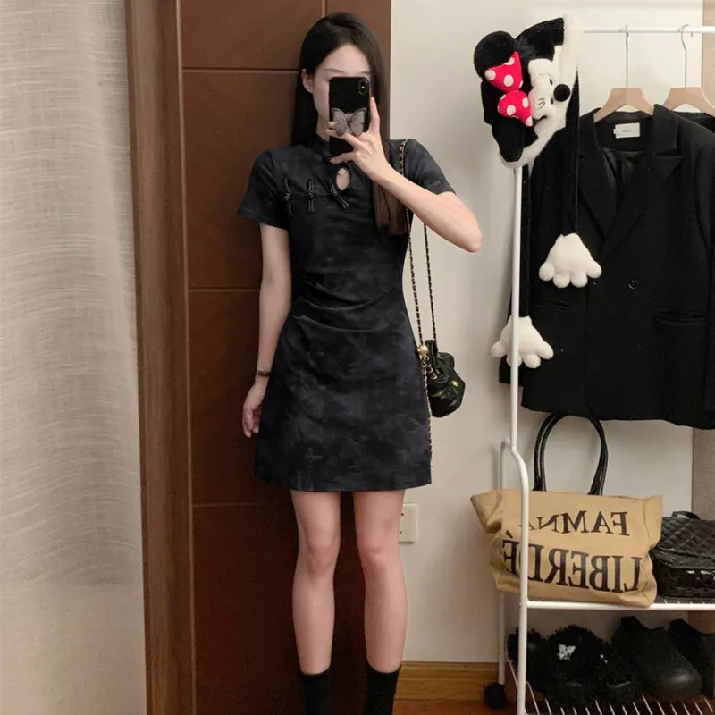 GULIANFEI Short Sleeved Dress Women's-4
