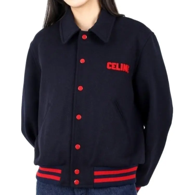 CELINE SS24 Jackets Coats Men's Navy-3