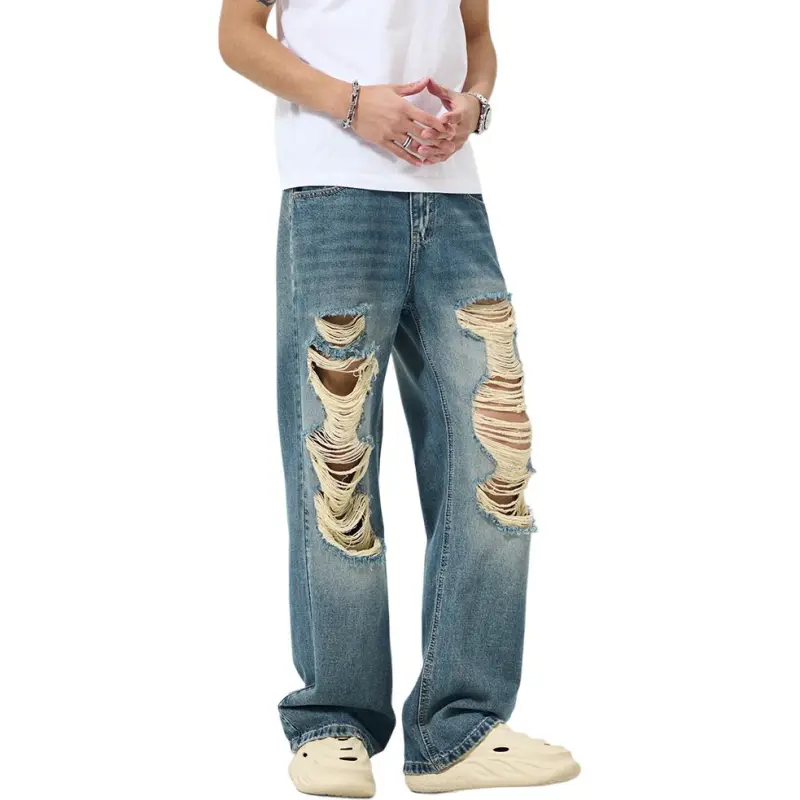 JASONWOOD Cowboy On The Run Jeans Unisex Blue-2