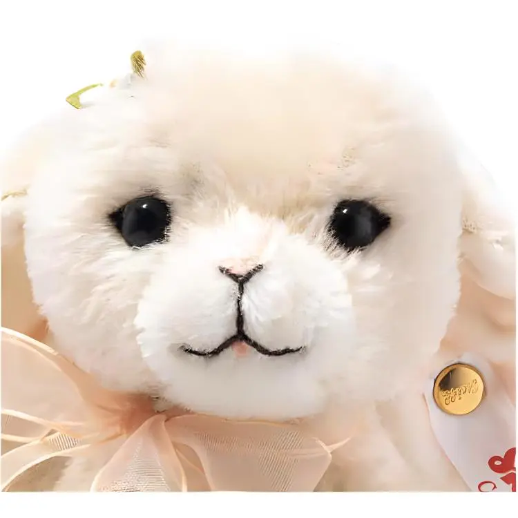 Steiff Original Collection Spring Bunny Tumbler Beige Dolls Plush Doll 18cm High-3