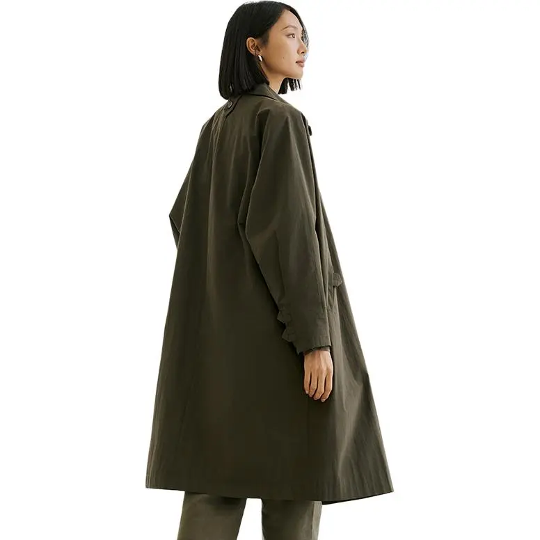 Yi Mengyuan Trench Coat Women's-4