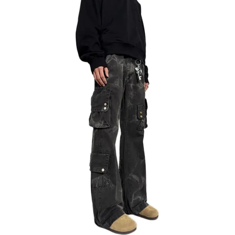 Concubine Zhu Jeans Unisex Black-5