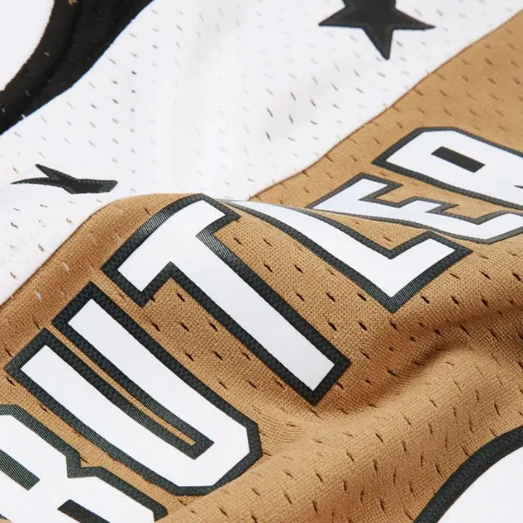 Mitchell Ness Basketball Jerseys Men Brown-2