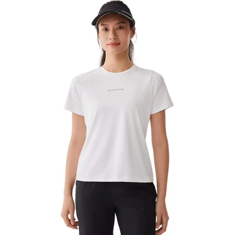 Skechers SS25 Regular T Shirt Women's Bright White-1