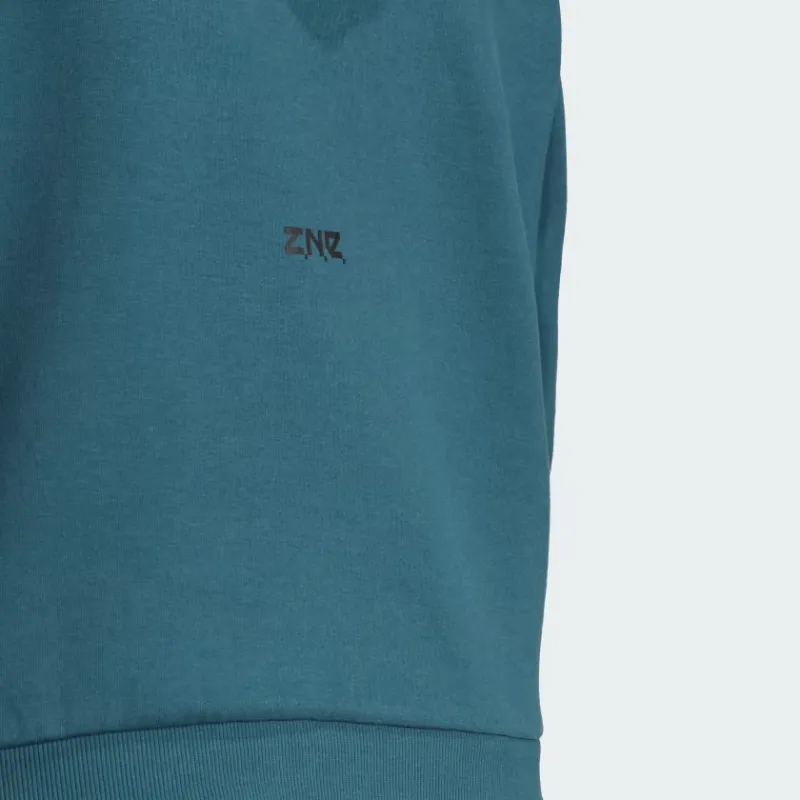 Adidas x ZNE ADIDAS Z.N.E. FULL-ZIP HOODIE Sweatshirt Women's Dark Green-4