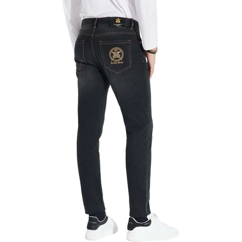 Raidy Boer Jeans Men Black-4
