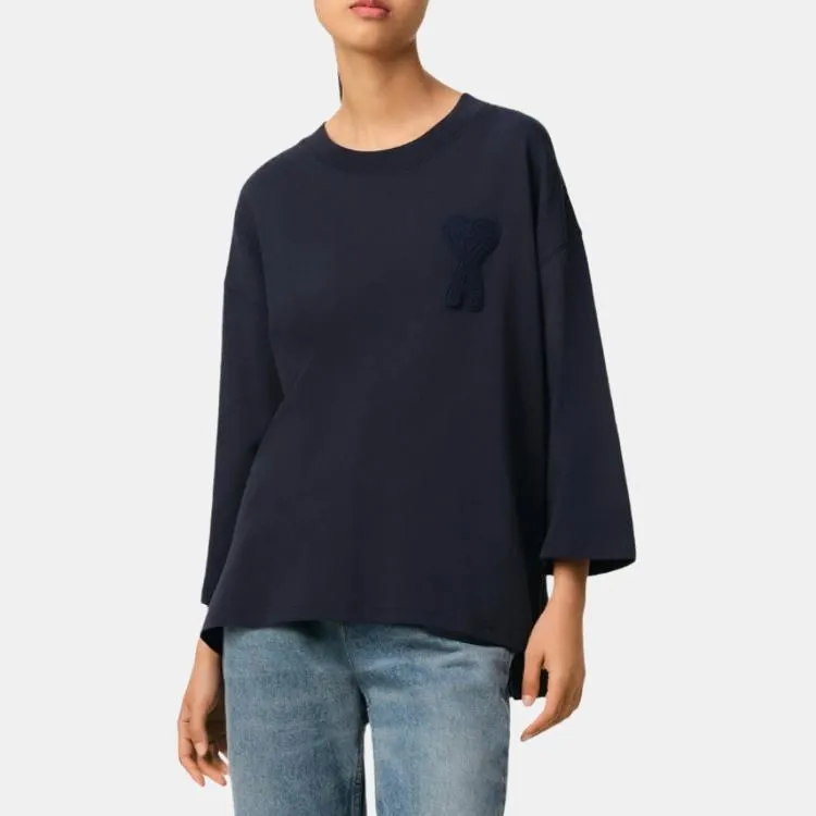 AMIPARIS Ami De Coeur patch T shirt-1