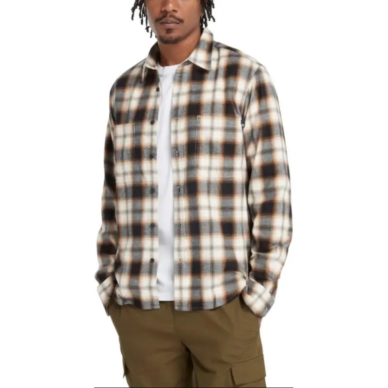 Timberland Shirt Men's Black White-2