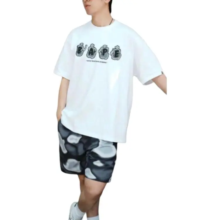 A BATHING APE Abc Milo Shark Zip Hoodie Kids-2