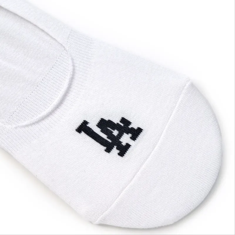 MLB No Show Socks Unisex 3 Pack White-3