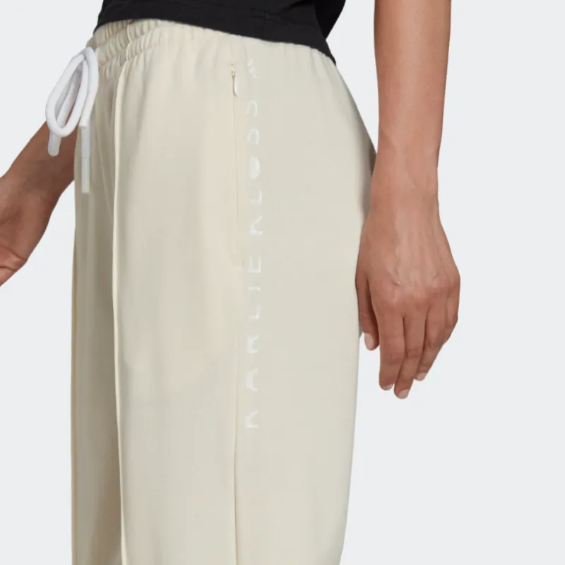 Adidas Knitted Sweatpants Women's White-5