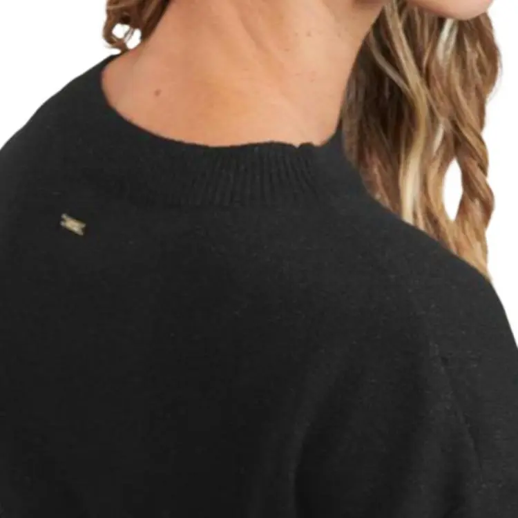 ARMANI EXCHANGEAE Long Sleeved Dress Women's Black-4