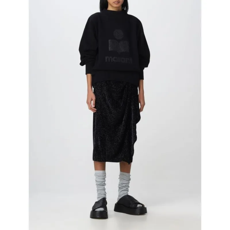 Marant ÉTOILE Moby Logo print Sweatshirt-5