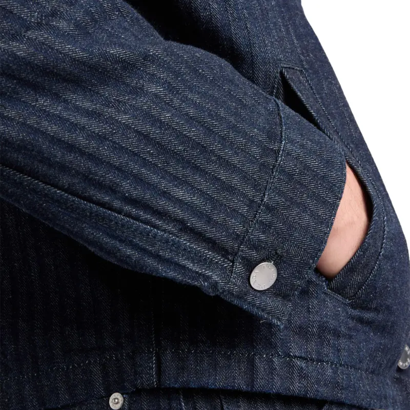 PRADA Chevron Denim Jacket-4