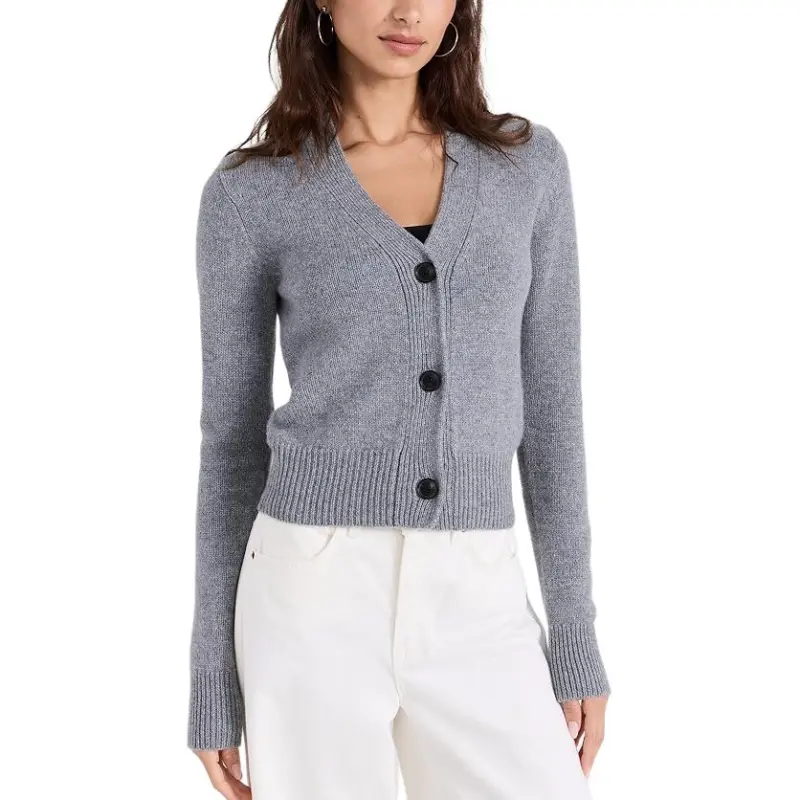 NILI LOTAN Intarsia-knit Cashmere Cardigan-2