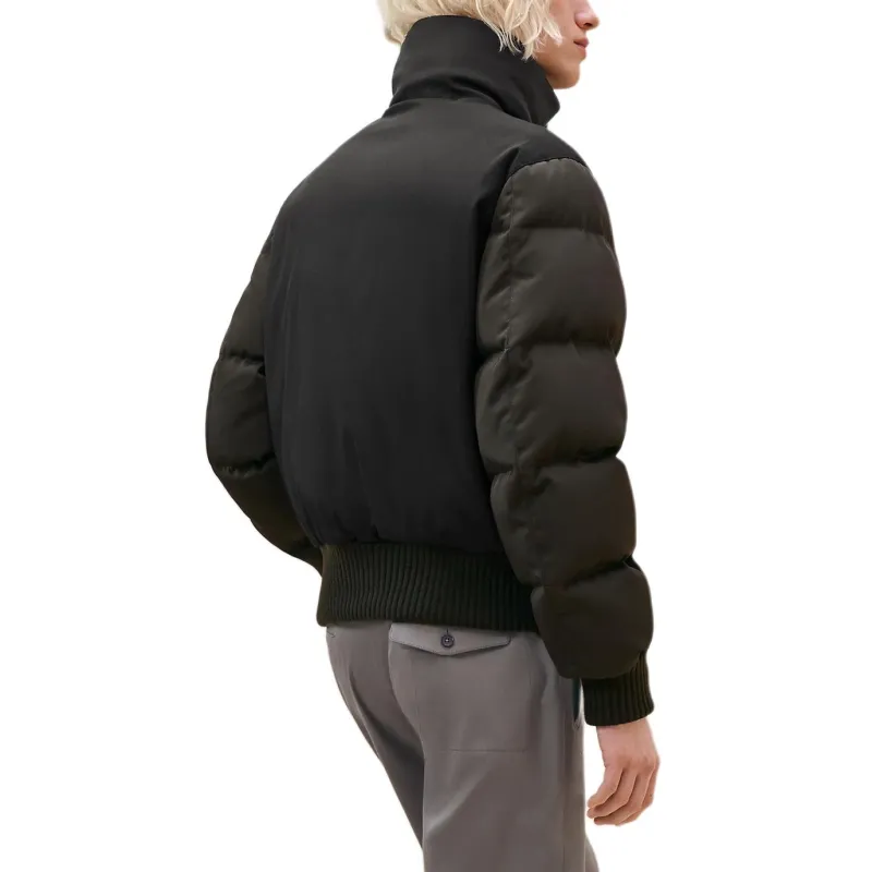 HERMES FW24 Jackets Coats Men's Black-2