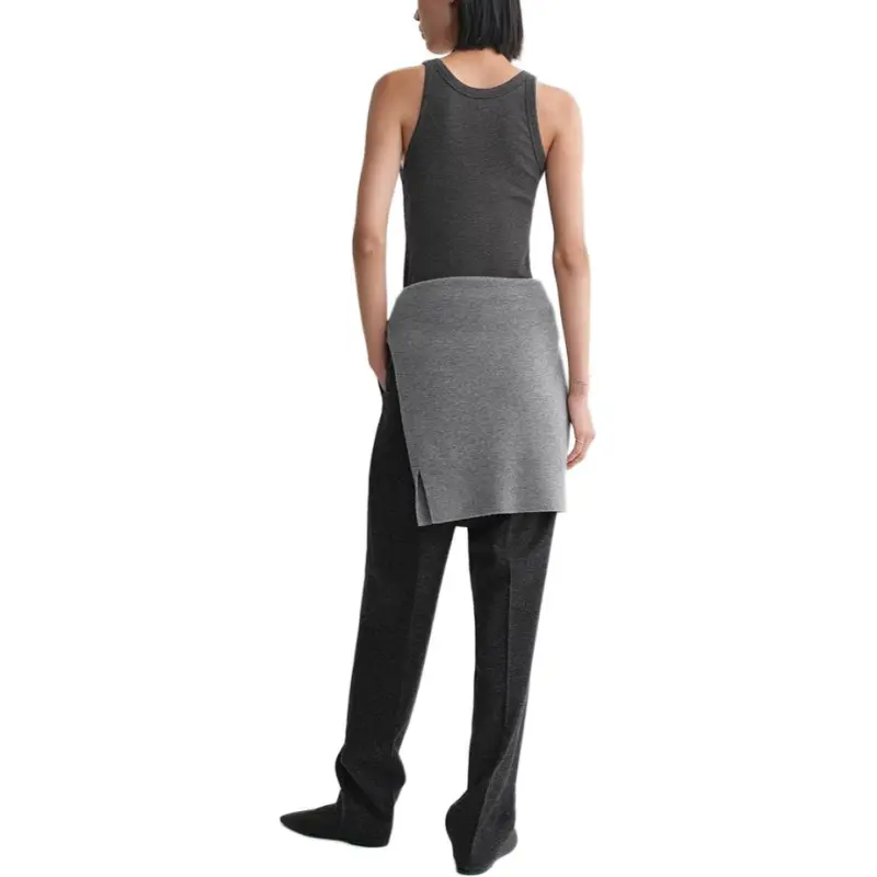 TOTEME Sleeveless Ribbed Tank Top-3