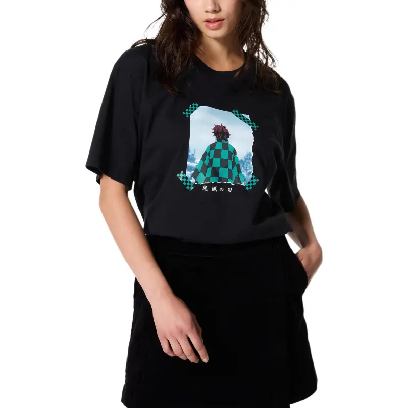 UNIQLO X Spell Fight Co titled Series T Shirt Men's Black-2