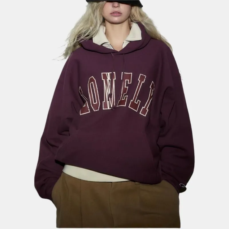 Champion x NOHANT Reverse Weave Sweatshirt Unisex Burgundy-3