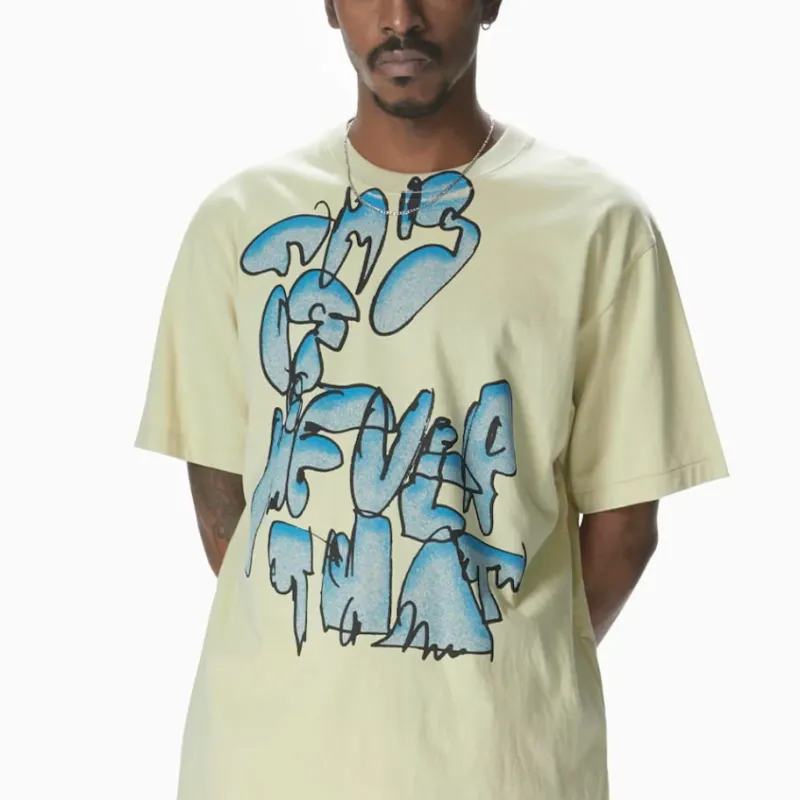 Thisisneverthat T Shirts Unisex Yellow Green-4
