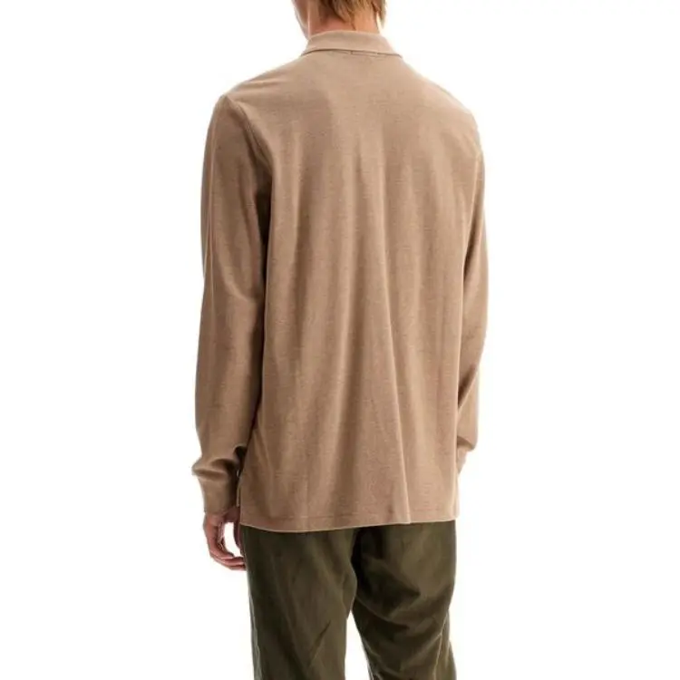 Polo Ralph Lauren All Fits Mesh Long-Sleeved Polo Shirt-3
