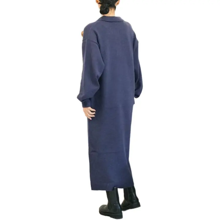 FREAK'S STORE Long Sleeved Dress Women's Marine Blue-1