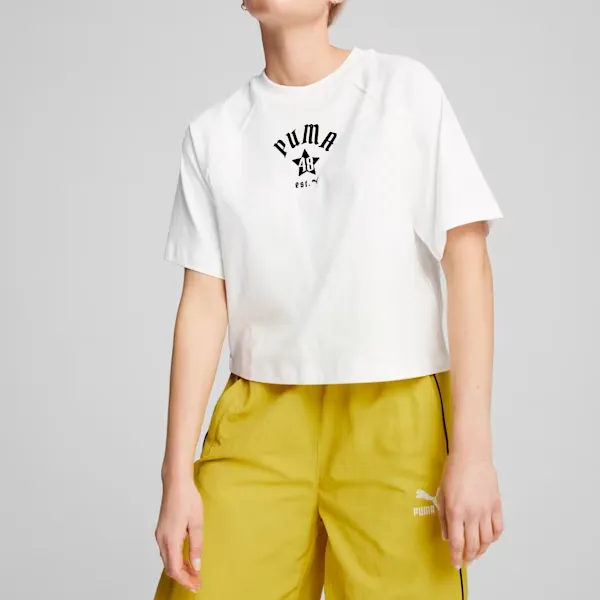 PUMA Camiseta Holgada Classics Play Loud Para Mujer-2