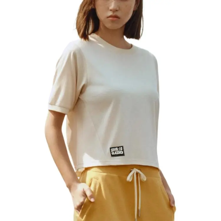 PUMA SelectCLASSICS T Shirt Women's Almond Candy 87-2