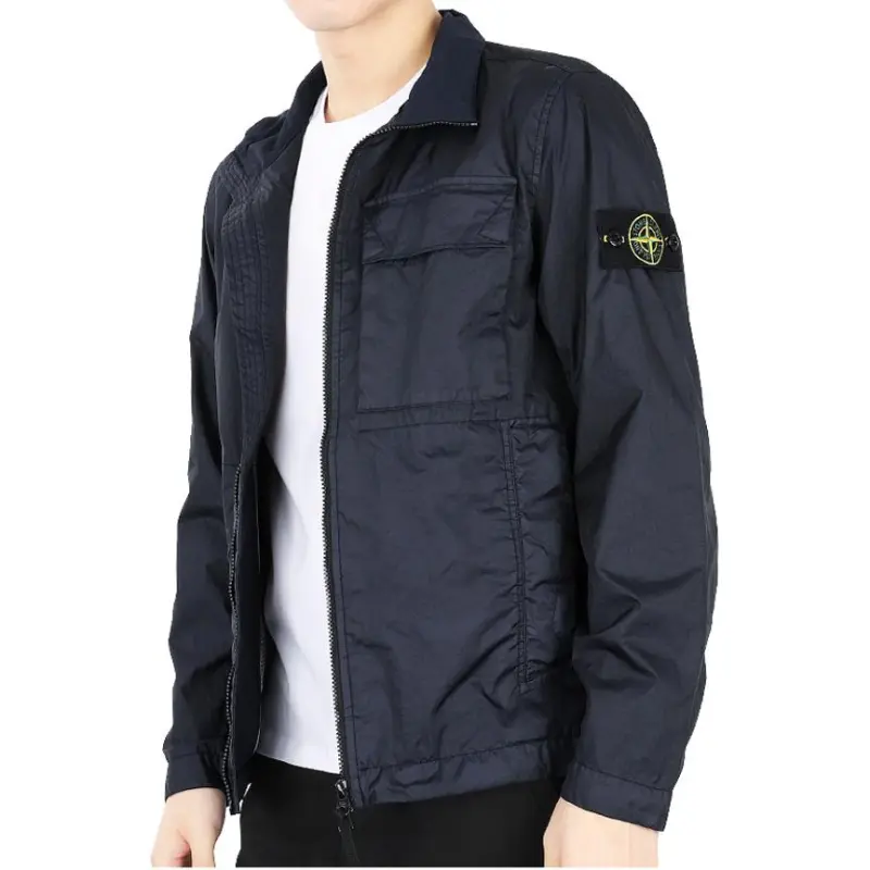 STONE ISLAND Jackets & Coats Men's Blue-4