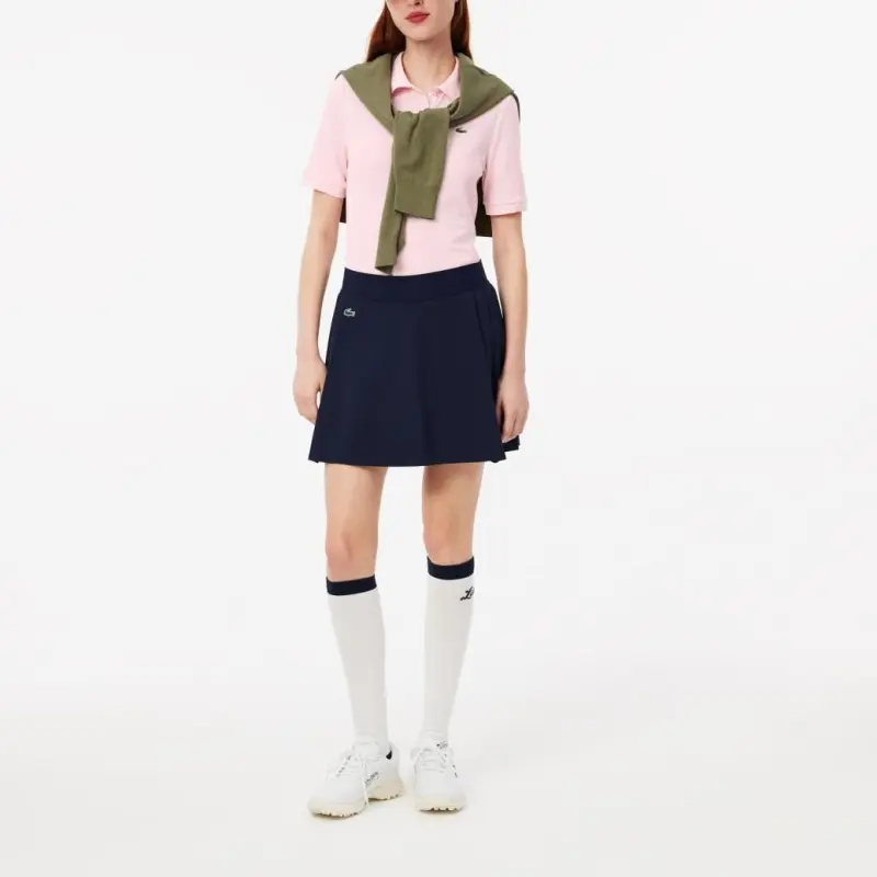 LACOSTE Fluid Piqué Polo Top-3