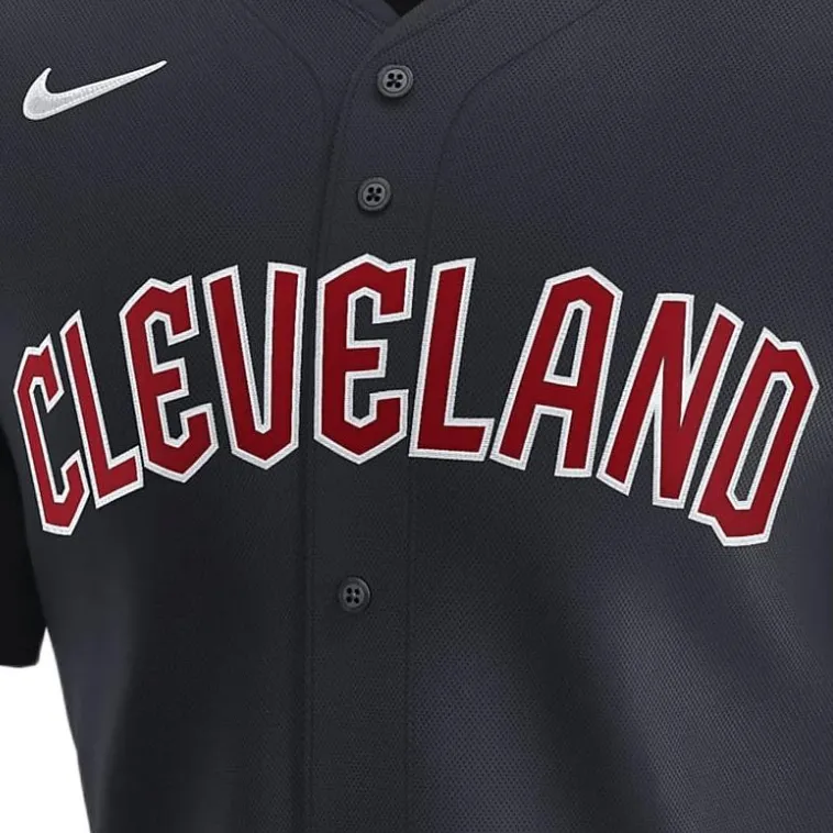 Nike x MLB Dri-FIT ADVCleveland Guardians FW24 Baseball Jacket Men's Marine Blue-2