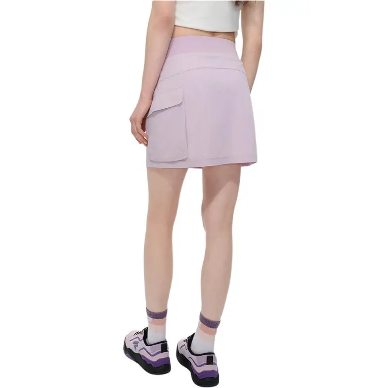 FILA FUSION FOBFUSION LIFE SS25 Casual Short Skirts Women's Taro Gray Purple PU-2