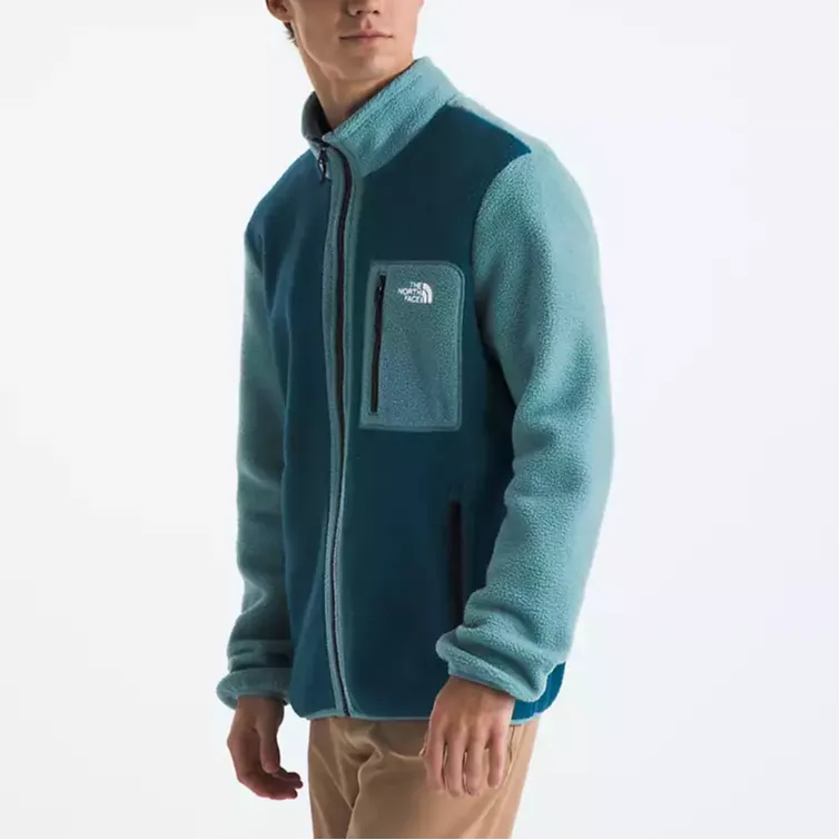 THE NORTH FACE Yumiori Jackets Coats Men's Midnight Gasoline Blue/Kelp Blue/Black-4