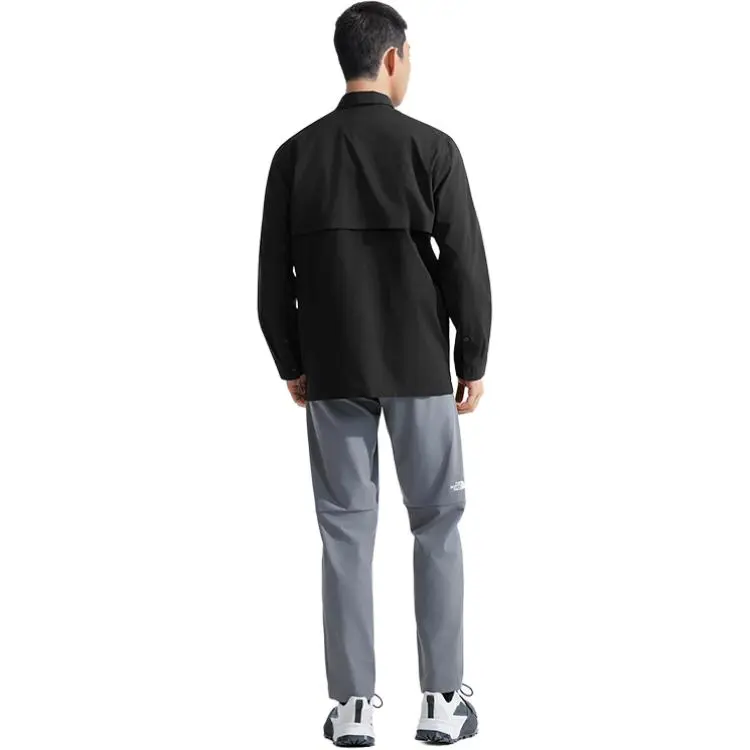 THE NORTH FACE LIGHTRANGE SS25 Shirt Men's Cosmic Black-3