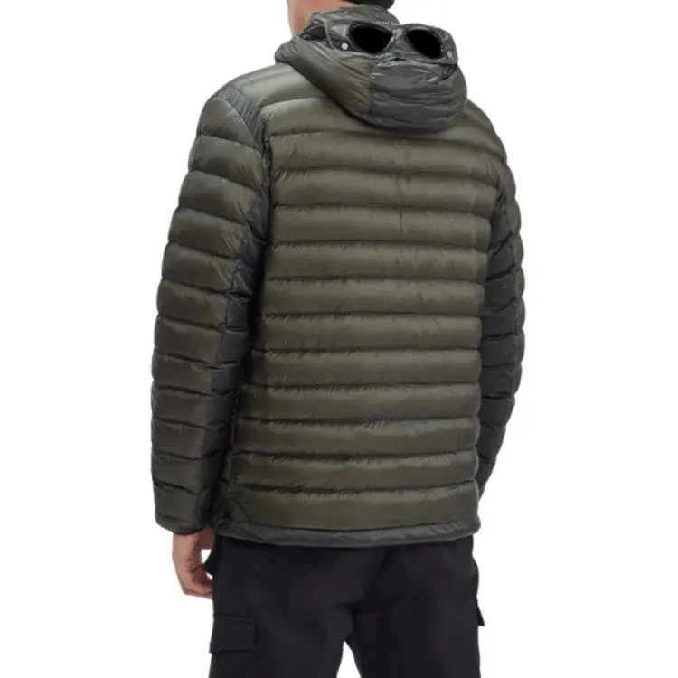 C.P.Company D. D. Shell Hooded Zipped Down Jacket-4