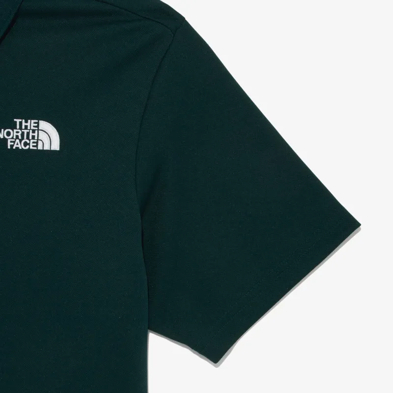 THE NORTH FACE CMX PRIME Polo Shirt Men's Dark Aqua Green-2