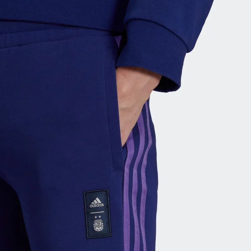 Adidas Knitted Sweatpants Women's Blue-4
