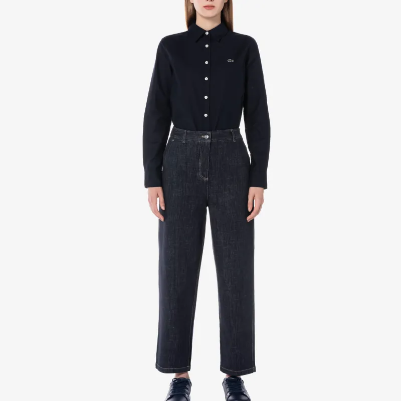 LACOSTE Jeans Women's Blue-2