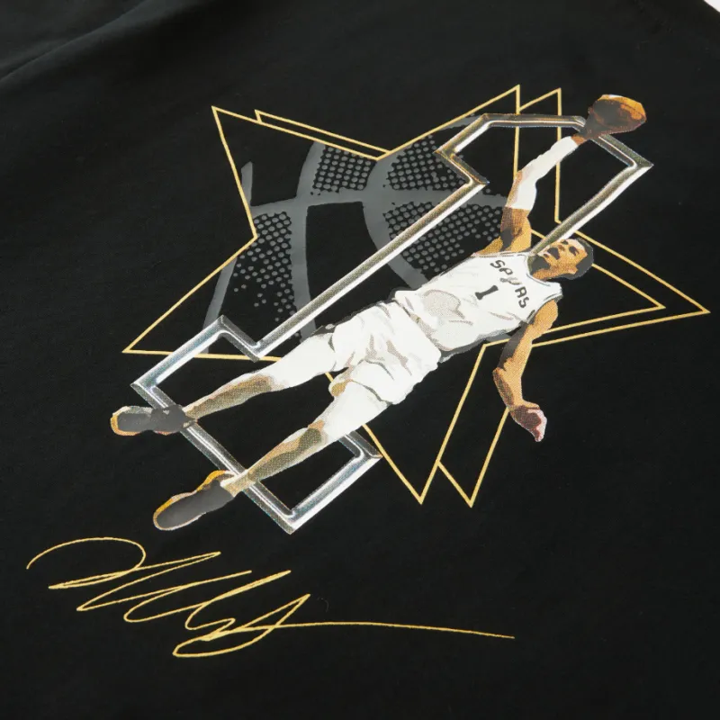 NBA Wen Bianya T Shirt Unisex Black-2