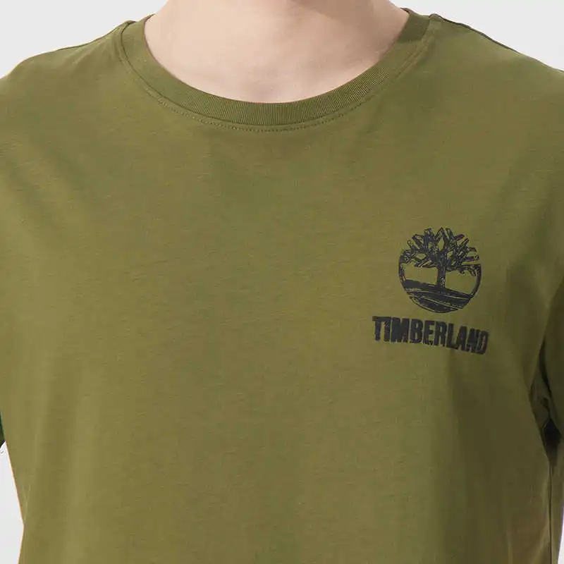 Timberland T Shirt Unisex Olive Green-4