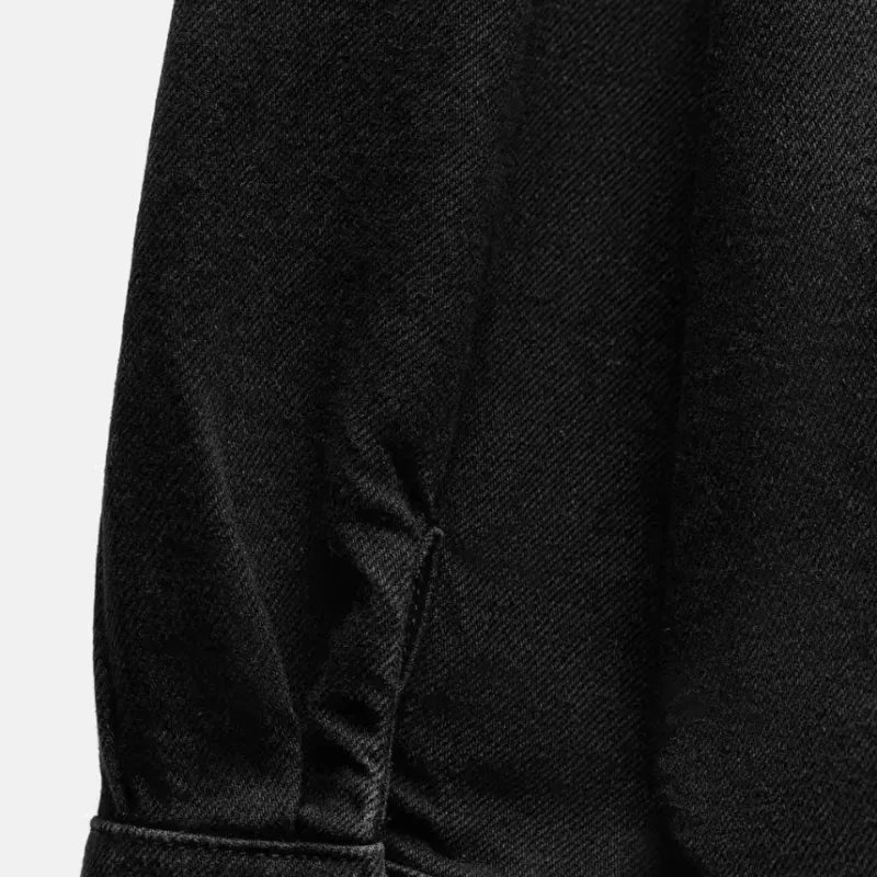 ZARA Denim Jacket Women's Black-4