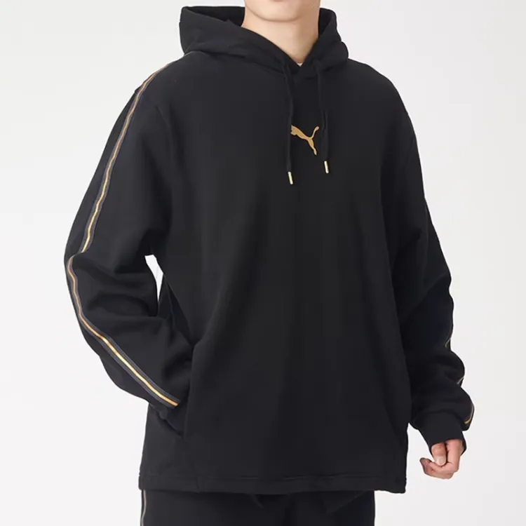 MV Sport W23152 - Women's Striped Sleeves Crewneck Sweatshirt