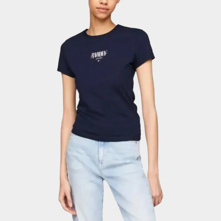 Tommy Hilfiger T Shirt Women's Navy-1