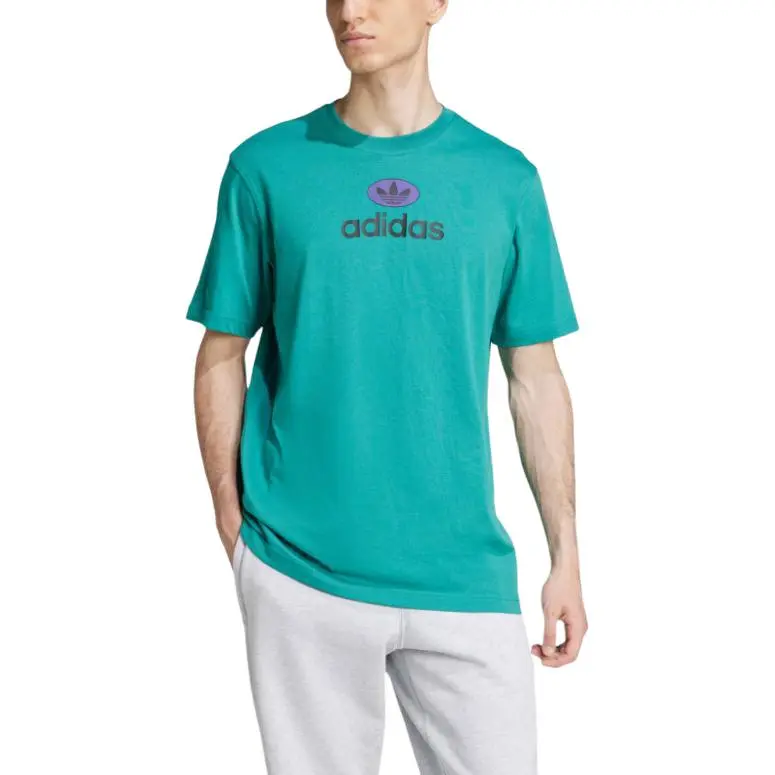 Adidas Originals Graphic Tee T Shirt Men's Vibrant Green-1