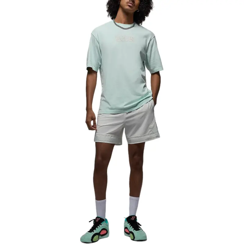 Jordan Jayson Tatum Series T-Shirt Men's Spruce Halo/Chalcopyrite Green-2