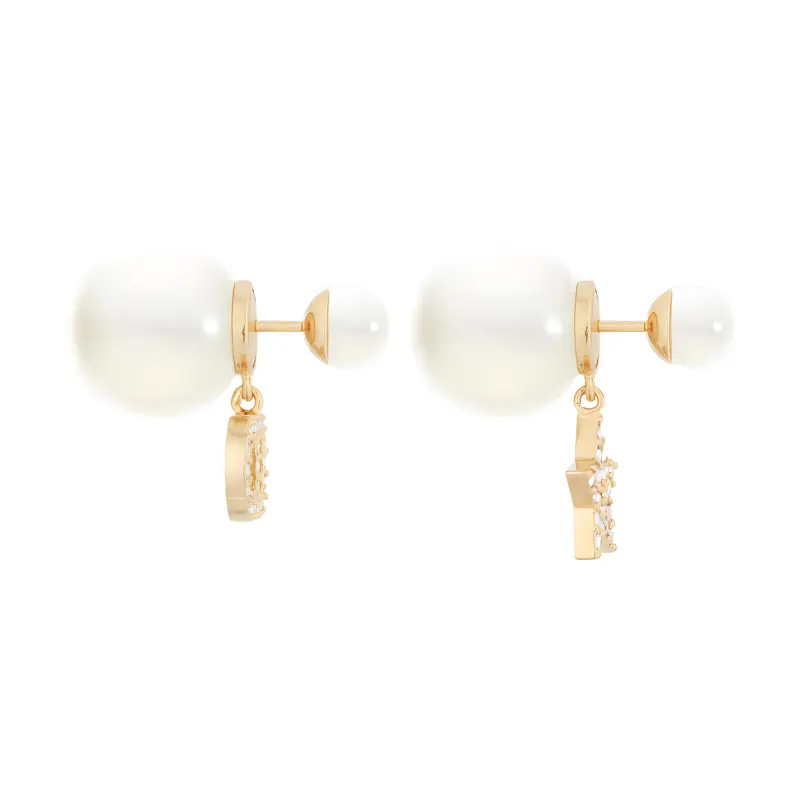 DIOR Metal, Resin Earrings Women's-3