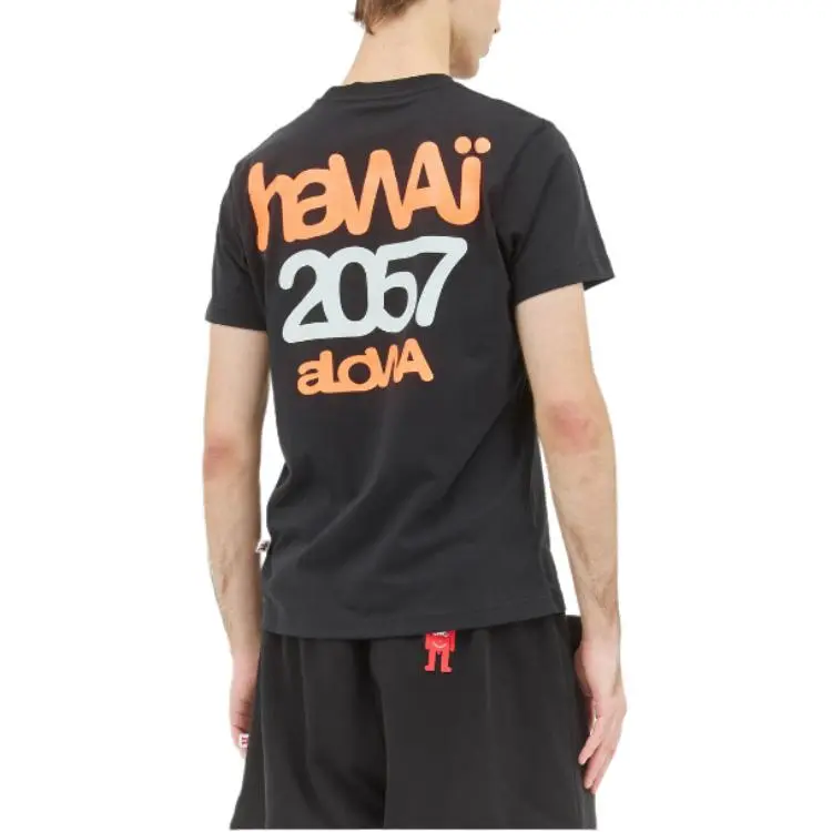 WALTER VAN BEIRENDONCK Hawaii Logo Printed T Shirt-3