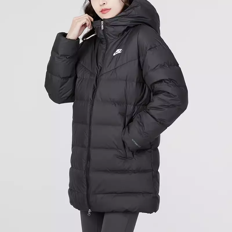 Nike Down Jackets Women's Black-4